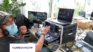 ציוד מקצועי חדיש לשידור חי של כנס