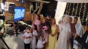 שידור חי חתונה בזום