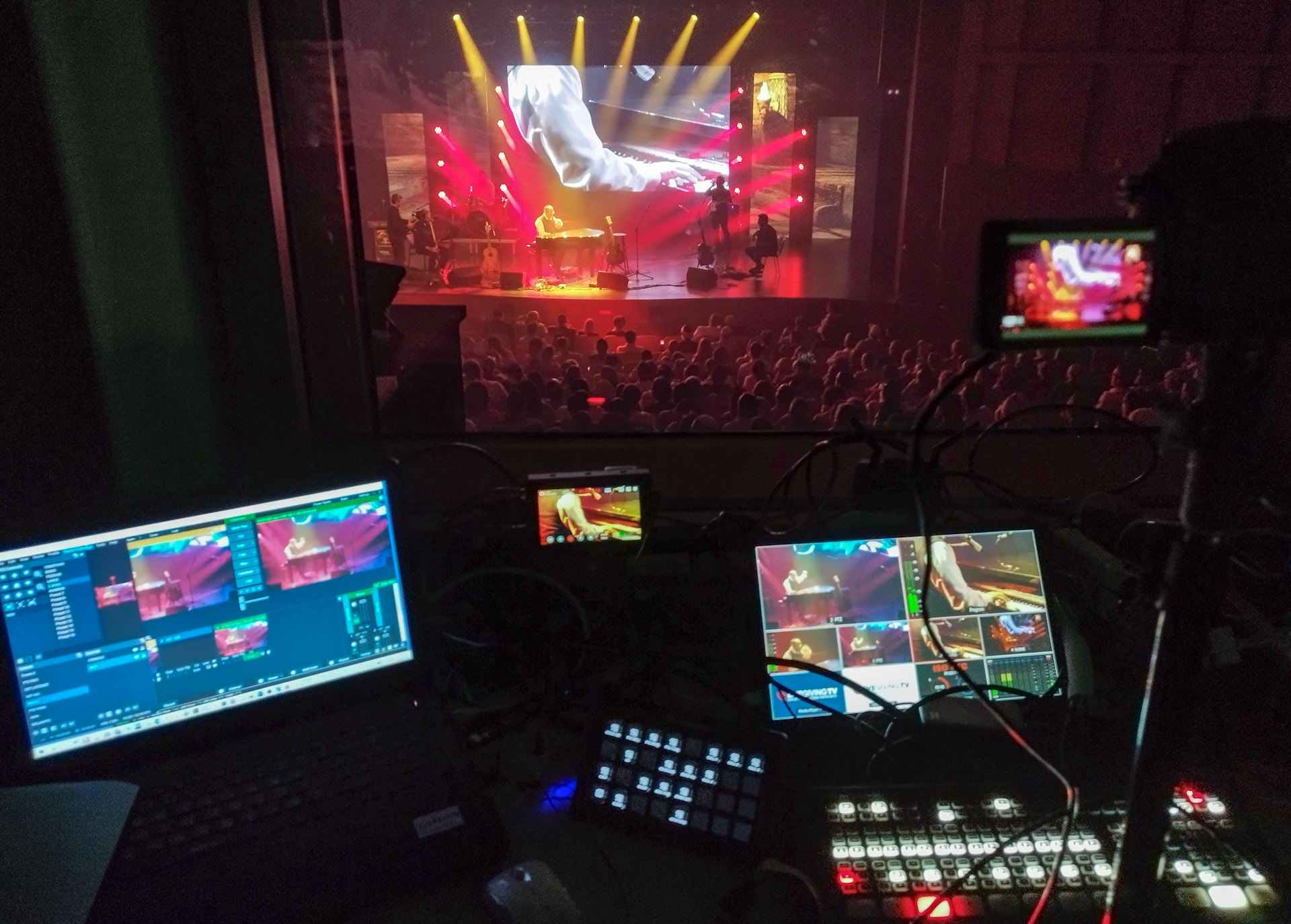 ציוד שידור חי