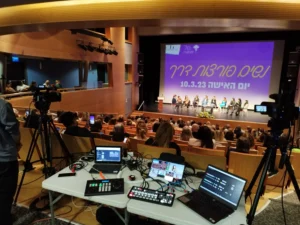 צילום פאנל ושידור חי